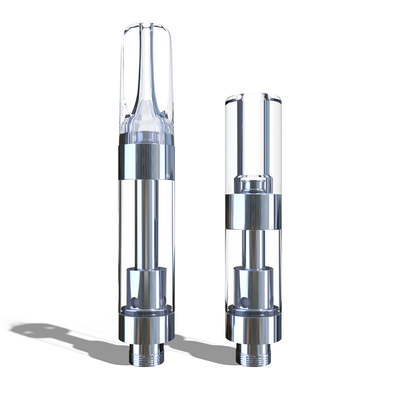 In het groot van de de olieverstuiver van CBD THC D8 vlakke ronde plastic het uiteinde1ml patroon