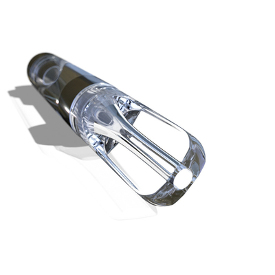 In het groot van de de olieverstuiver van CBD THC D8 vlakke ronde plastic het uiteinde1ml patroon