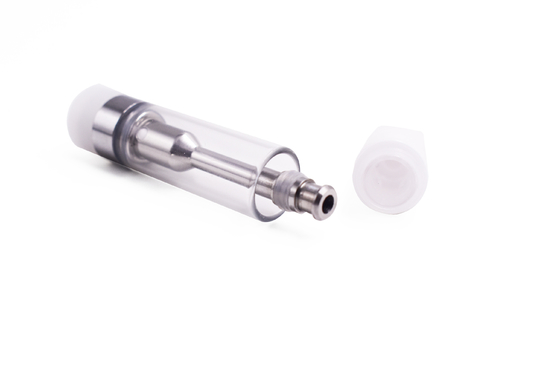 Douaneembleem 2.0mm 2.3mm Zwarte witte handpers in Wegwerpproduct van de Uiteinde het loodvrije CBD Vape Patroon 316SS