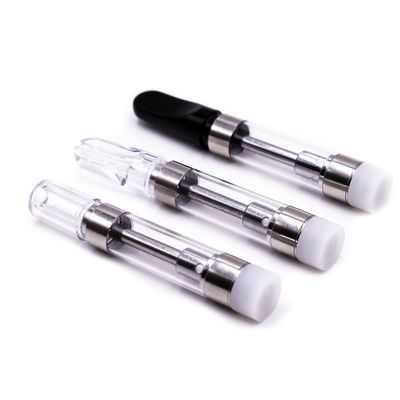 510 patroon van het glas ceramische vape van de Draad0.5ml 1ml de lekvrije cbd/thc delta9 dikke olie