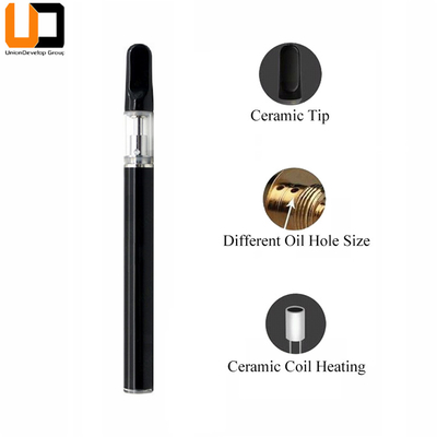 Hoog - van de het Glastank van de kwaliteits de Ceramische Rol D5 CBD Beschikbare 0.5ml 1.0ml Lege Pen van Vape