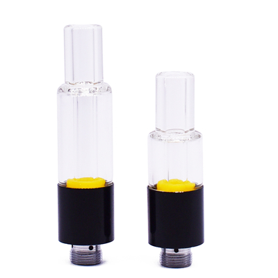 lekke de rol van de bewijs dikke olie Delta 8 ceramische het verwarmen de olie vape patroon van Cbd van het glas lege 2*2.0mm gat