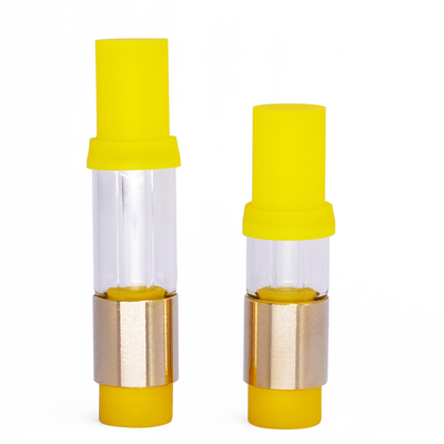 lekke de rol van de bewijs dikke olie Delta 8 ceramische het verwarmen de olie vape patroon van Cbd van het glas lege 2*2.0mm gat