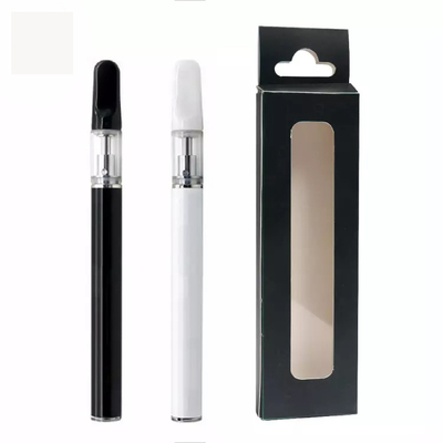 De navulbare/beschikbare ceramische de rol cbd thc olie van het douaneembleem 0.5/1.0ml vape sluit 400mAh op