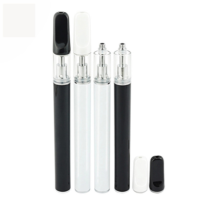 De navulbare/beschikbare ceramische de rol cbd thc olie van het douaneembleem 0.5/1.0ml vape sluit 400mAh op