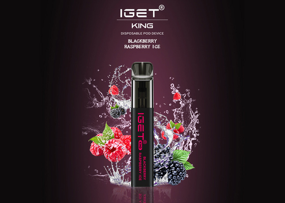 Igetkoning 2600 Rookwolken met inbegrip van 5%-Pennen van Nicotine de Beschikbare Vape 9 Aroma's