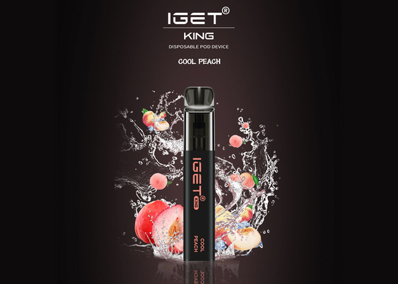 Igetkoning 2600 Rookwolken met inbegrip van 5%-Pennen van Nicotine de Beschikbare Vape 9 Aroma's