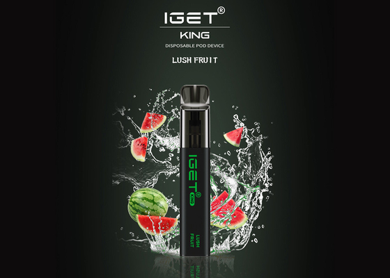 Igetkoning 2600 Rookwolken met inbegrip van 5%-Pennen van Nicotine de Beschikbare Vape 9 Aroma's