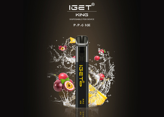 Igetkoning 2600 Rookwolken met inbegrip van 5%-Pennen van Nicotine de Beschikbare Vape 9 Aroma's