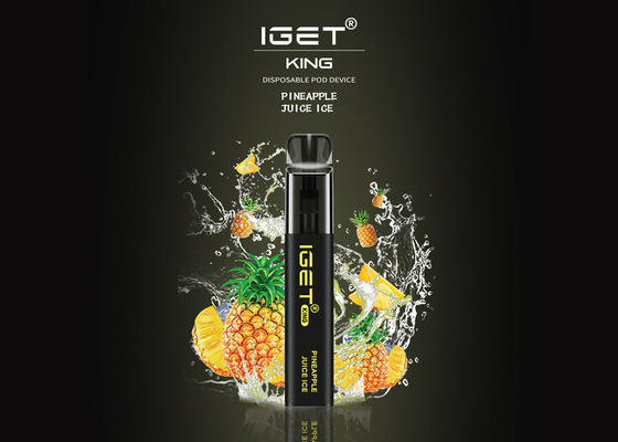 Igetkoning 2600 Rookwolken met inbegrip van 5%-Pennen van Nicotine de Beschikbare Vape 9 Aroma's