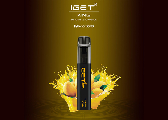 9 aroma's 2600 Nicotine van de Rookwolkiget Vape de Beschikbare Peul 8.5ml 6,0%