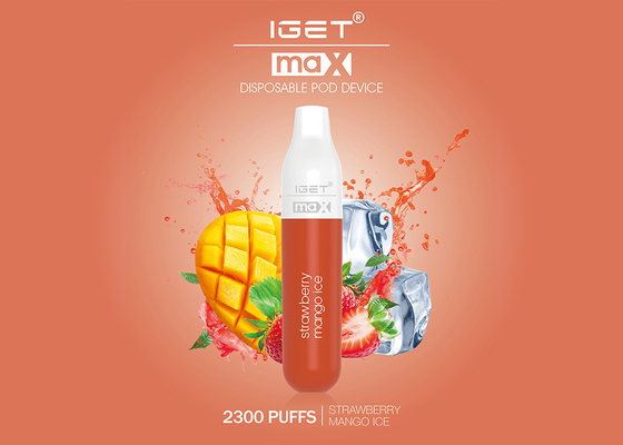 De directe Maximum 100% Originele 2300 Rookwolken E -e-cig Vape Pen All Kinds Flavors van Verkoopiget