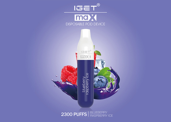 De directe Maximum 100% Originele 2300 Rookwolken E -e-cig Vape Pen All Kinds Flavors van Verkoopiget