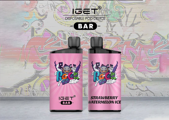 Hete verkopende IGET-BAR 3500 rookwolken 13 aroma's e-sigaret vapes