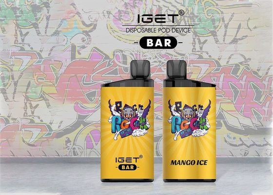 Hete verkopende IGET-BAR 3500 rookwolken 13 aroma's e-sigaret vapes