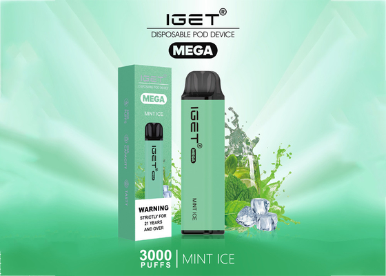 Beschikbare MEGAvapes 3000 van IGET de aroma's e-sigaret van het rookwolkenfruit 10 ml-verstuiver