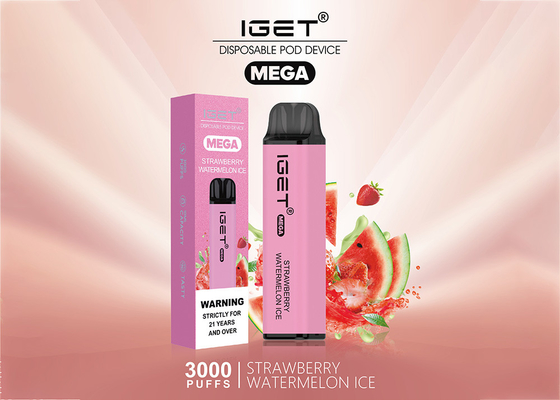 Beschikbare MEGAvapes 3000 van IGET de aroma's e-sigaret van het rookwolkenfruit 10 ml-verstuiver