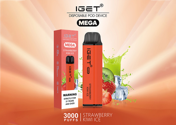 Beschikbare MEGAvapes 3000 van IGET de aroma's e-sigaret van het rookwolkenfruit 10 ml-verstuiver