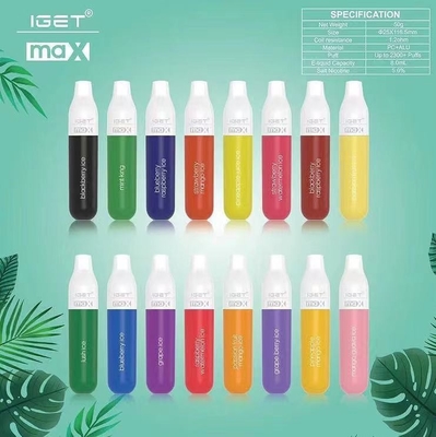 Beschikbare Vape de Peniget MAXIMUM 2300 pufffs van IGET