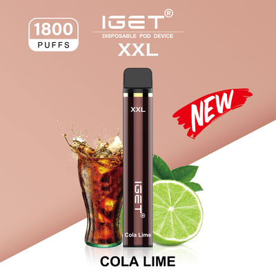 Originele IGET-fabrieks elektronische sigaret iget xxl pen van 1800 rookwolken de beschikbare vape