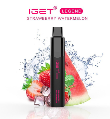 4000 van de de Nicotine de Zoute Beschikbare Peul van de Rookwolkeniget Legende 5% Pen van Vape