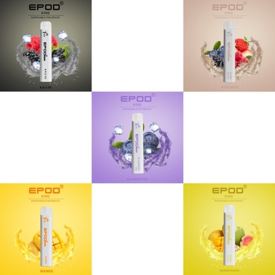 ODM/OEM EPOD KONING 3500 puft het Beschikbare Vape-Zout van de Pen5% Nicotine