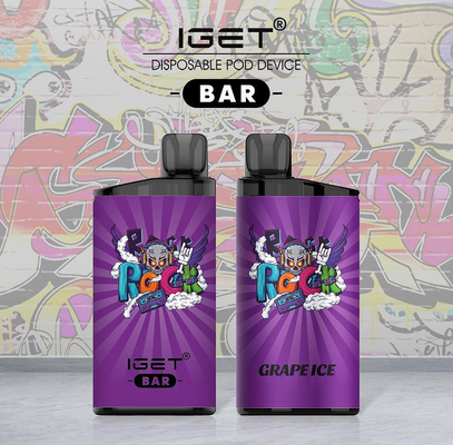 Blackberry-Bar 3500 van Iget van de frambozencitroen de pen nieuwe aroma's van rookwolken beschikbare vape