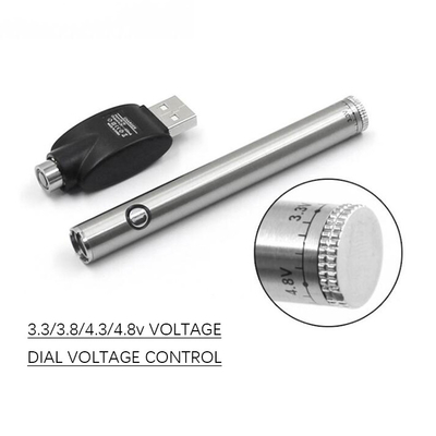B1 zette de Batterij volmacht uit diepe pers 350 het voltage vape pen van de mahwijzerplaat - Enige batterij