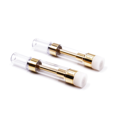 Plastic ceramische de tankpatroon van het rol wickless CBD vapes 1.0ml glas
