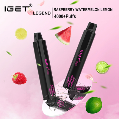 IGET-van de het Apparatenframboos van Legende Beschikbare Vape de Watermeloencitroen