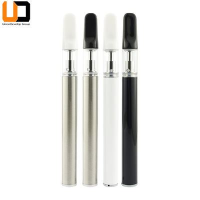 De navulbare/beschikbare ceramische de rol cbd thc olie van het douaneembleem 0.5/1.0ml vape sluit 400mAh op