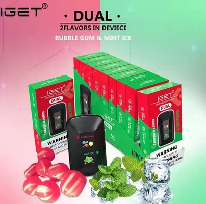 Iget Dubbele 2 Aroma's in 1 2100 Rookwolken Beschikbare Elektronische Sigaret