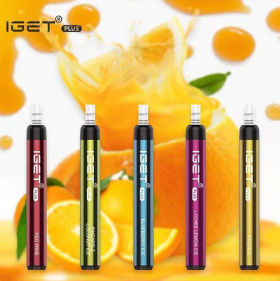 100% de authentieke Sigaret Iget van Iget E plus 1200 de Pen van Vape van de Rookwolken4.8ml 5% Nicotine