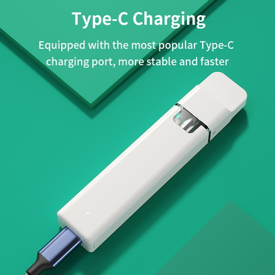 2ml capaciteits Ceramische Rol die de Beschikbare Vape Pen With 350mah Batterij van CBD verwarmen