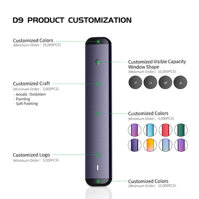 In het groot Soort schip Ceramische het Verwarmen 0.5/1ml 280mAh Navulbare Beschikbare Vape Peul