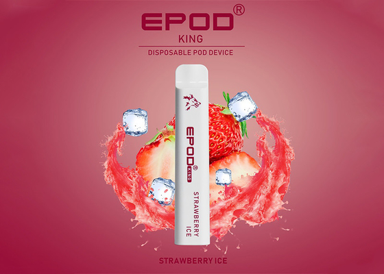 Van het Aroma Beschikbare Vape van het aardbeiijs van het Apparatenepod Koning 3500 Rookwolken