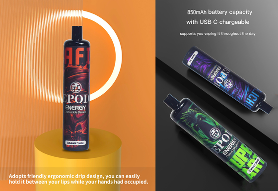 850mah pre Gevuld Beschikbaar Vape Navulbaar de Sigaretapparaat van EPOD