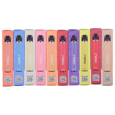 MIOU 650 Mah 1500 Rookwolken 10 Pen van de Nicotine de Zoute Beschikbare Vape van het Soortenaroma 5%