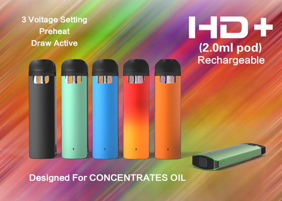 P22 Ceramisch Rol Veranderlijk Voltage 4x1.5mm Pen van de Olievape van Cbd de Dikke