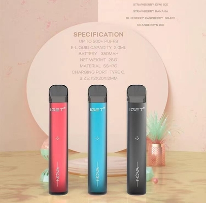 Vervangbare Beschikbare IGET NOVA Vape Kit With 13 Aroma's